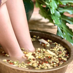 Thảo dược xông chân